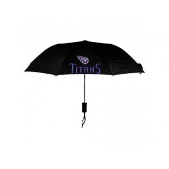 NFL Tennessee Titans Folding Umbrella Black
